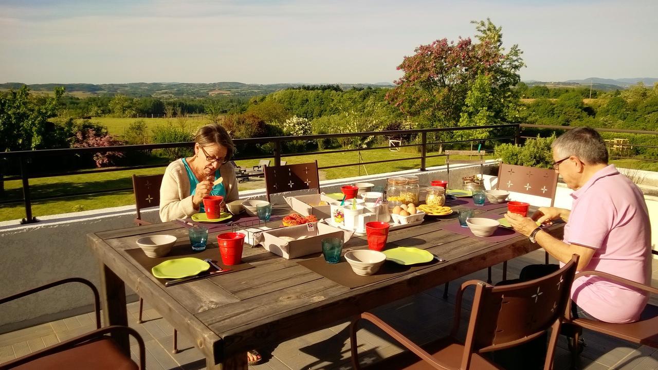 La Meridienne Des Collines Bed and Breakfast La Motte-de-Galaure Buitenkant foto